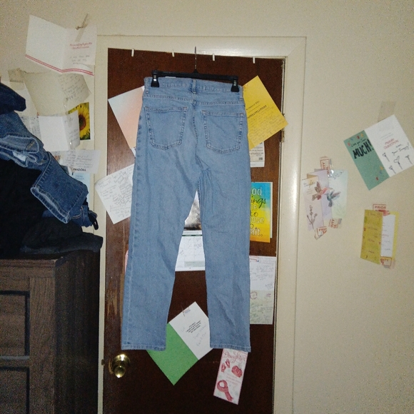 EVERLANE the original cheeky jean BLUE 26 cropped - Picture 10 of 12